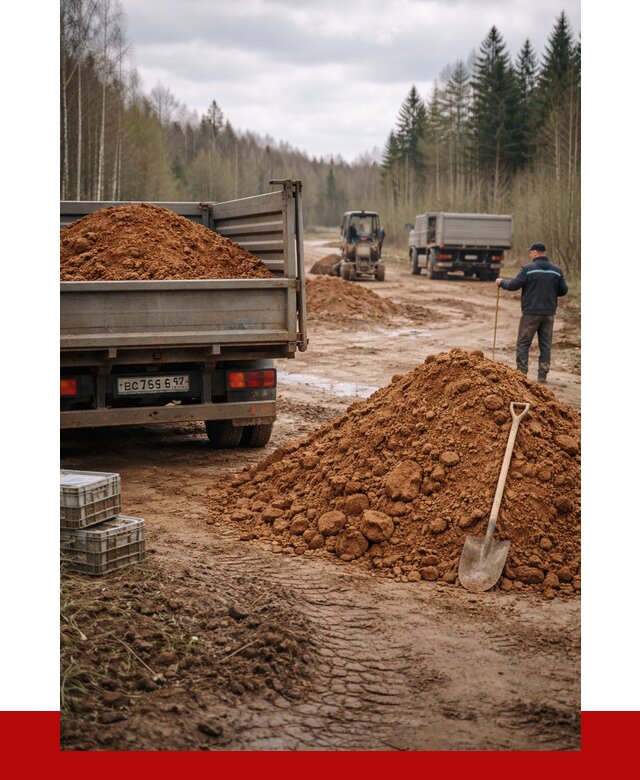 Глина и суглинки в Красноярске от 4572 р. за куб | ПРОНЕРУДКрс