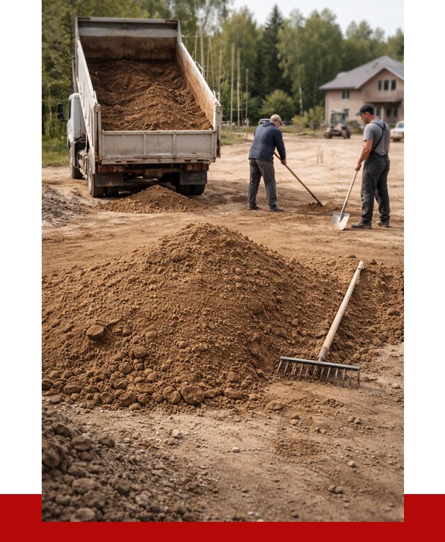 Суглинок для планировки в Красноярске с доставкой от 4267 р. | ПРОНЕРУДКрс