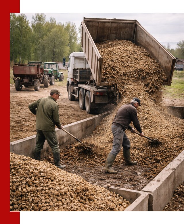 Куриный помет с доставкой в Красноярске оптом и в розницу