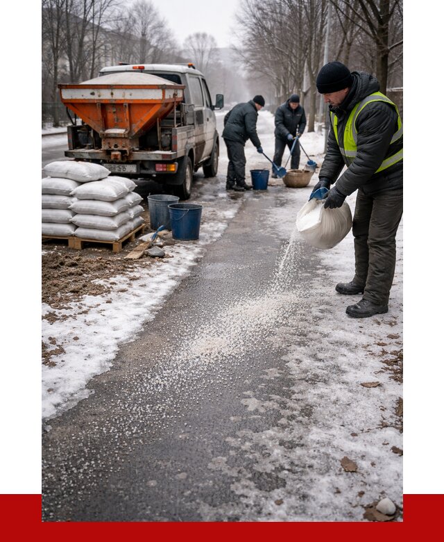Реагент против гололеда в Красноярске с доставкой от 4572 р. | ПРОНЕРУДКрс