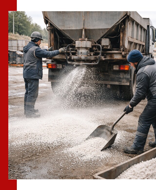 Доставка и продажа хлористого кальция в Красноярске