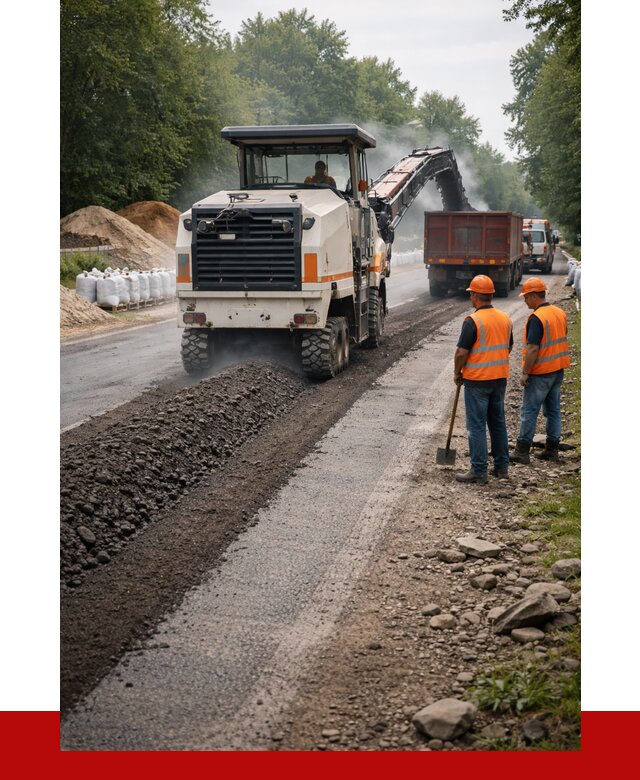 Фрезерованный асфальт в Красноярске от 2235 р./куб. | ПРОНЕРУДКрс