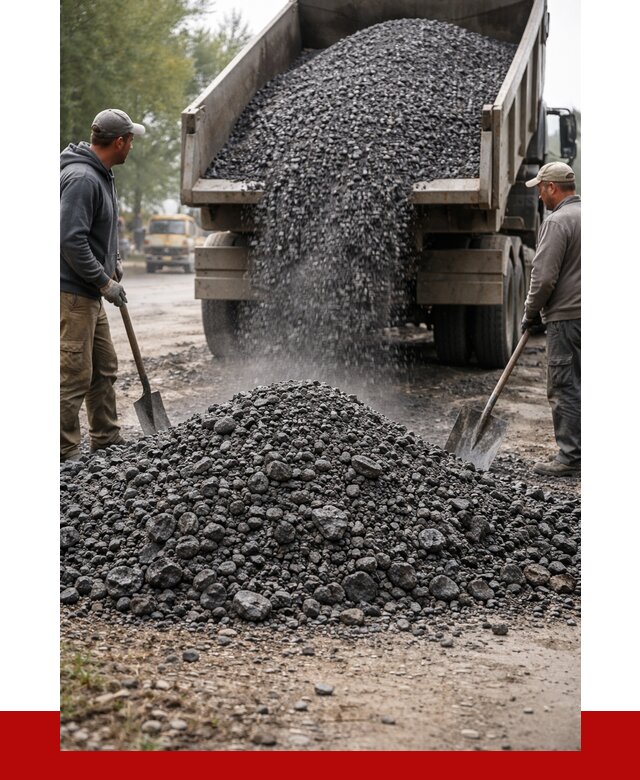 Дробленый асфальт в Красноярске от 2845 р. с доставкой | ПРОНЕРУДКрс