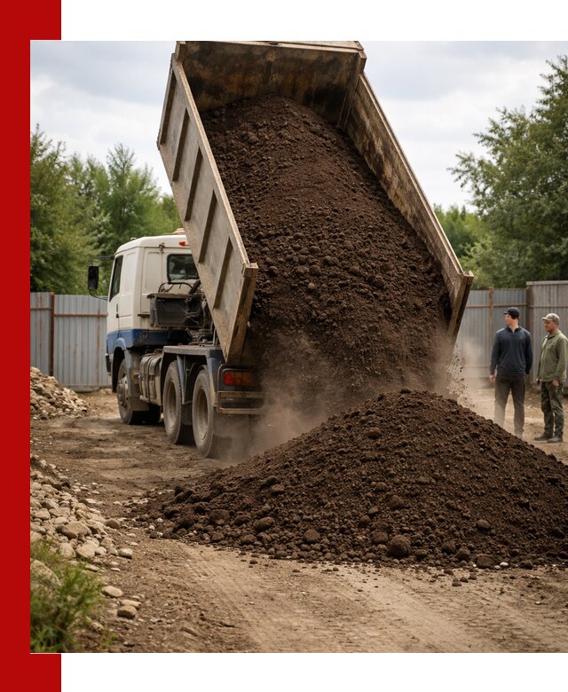 Доставка самосвалом 10 кубов в Красноярске быстро и надёжно