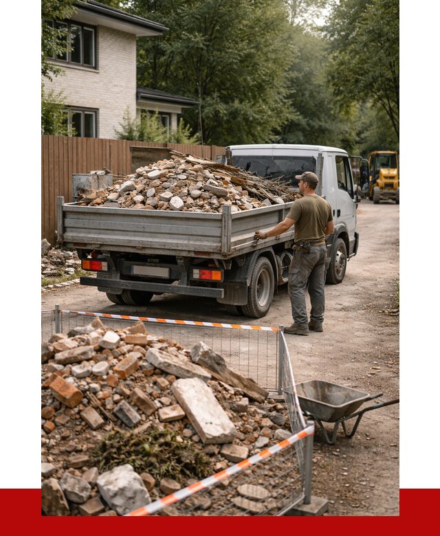 Вывоз строительного мусора с погрузкой в Красноярске от 7620 р | ПРОНЕРУДКрс