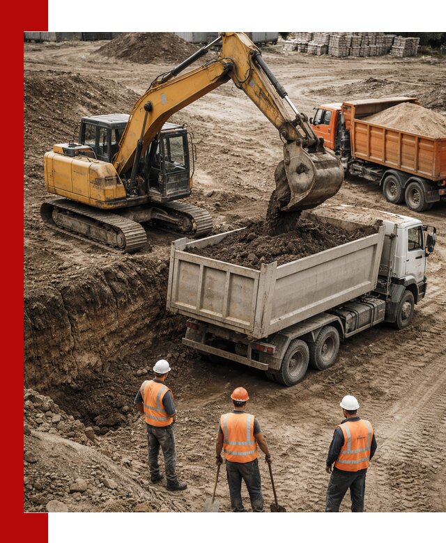 Разработка грунта для строительства и благоустройства в Красноярске