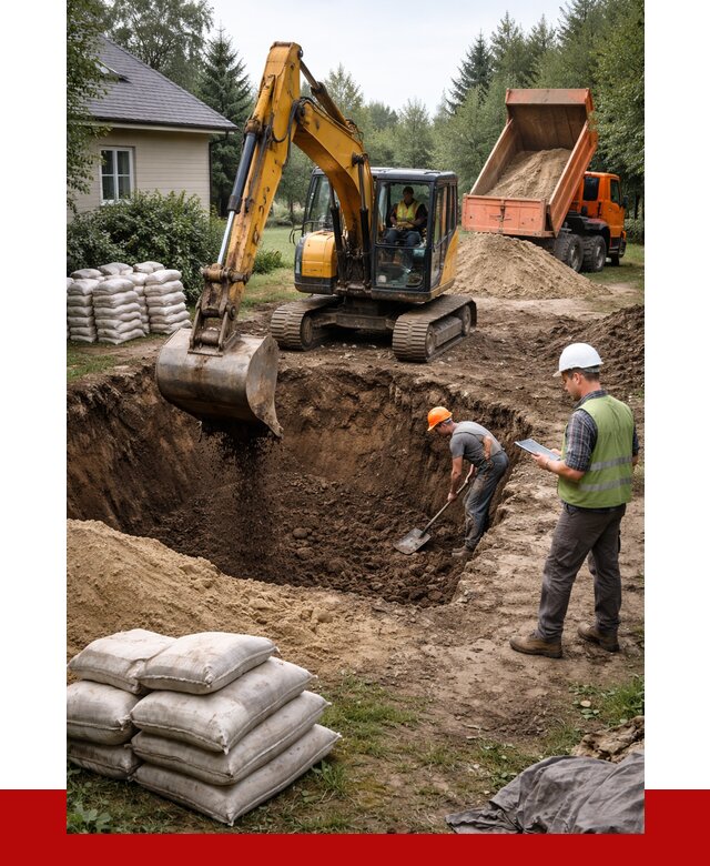 Рытье котлована в Красноярске быстро от 4572 р. ПРОНЕРУДКрс