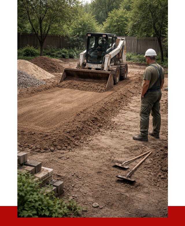 Выравнивание участка под ключ в Красноярске от 3556 р. | ПРОНЕРУДКрс
